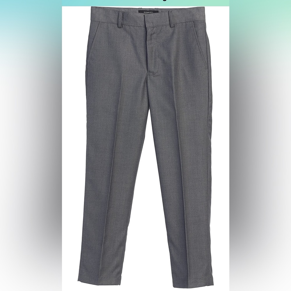 2 Pairs NWT Gioberti Flat Front Dress Pants